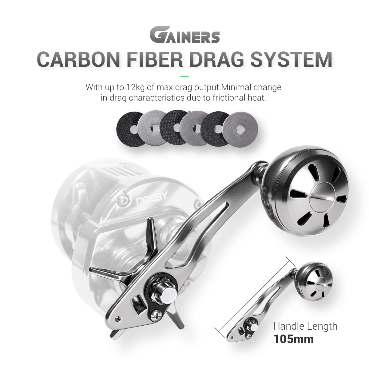 Noeby-Light Metal Jigging Reel - Spincast Reel ulasan dan harga