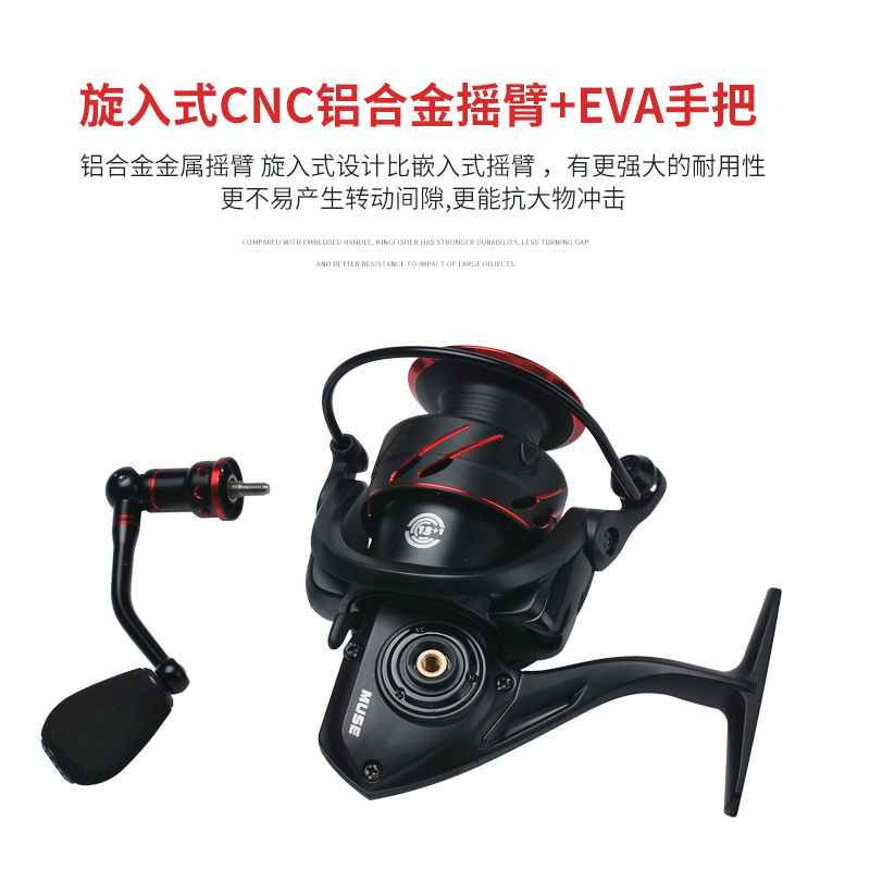 Screw In Metal Crank Spinning  - Ice Fishing Reel ulasan dan harga