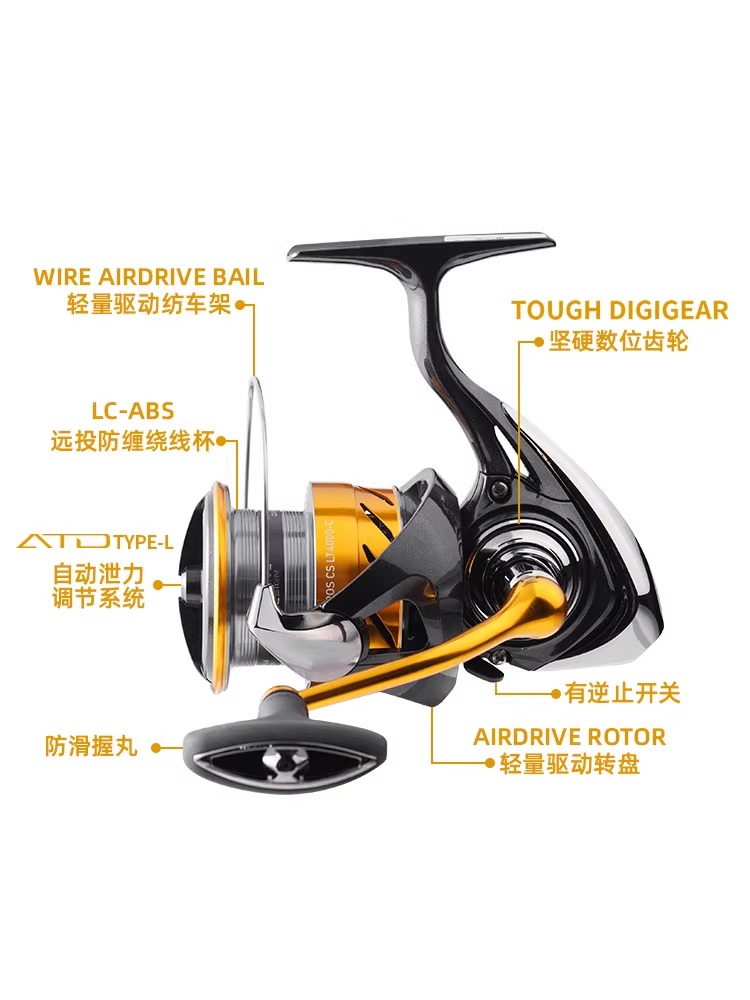 24 DAIWA REVROS CS LT Spinning - Ice Fishing Reel ulasan dan harga