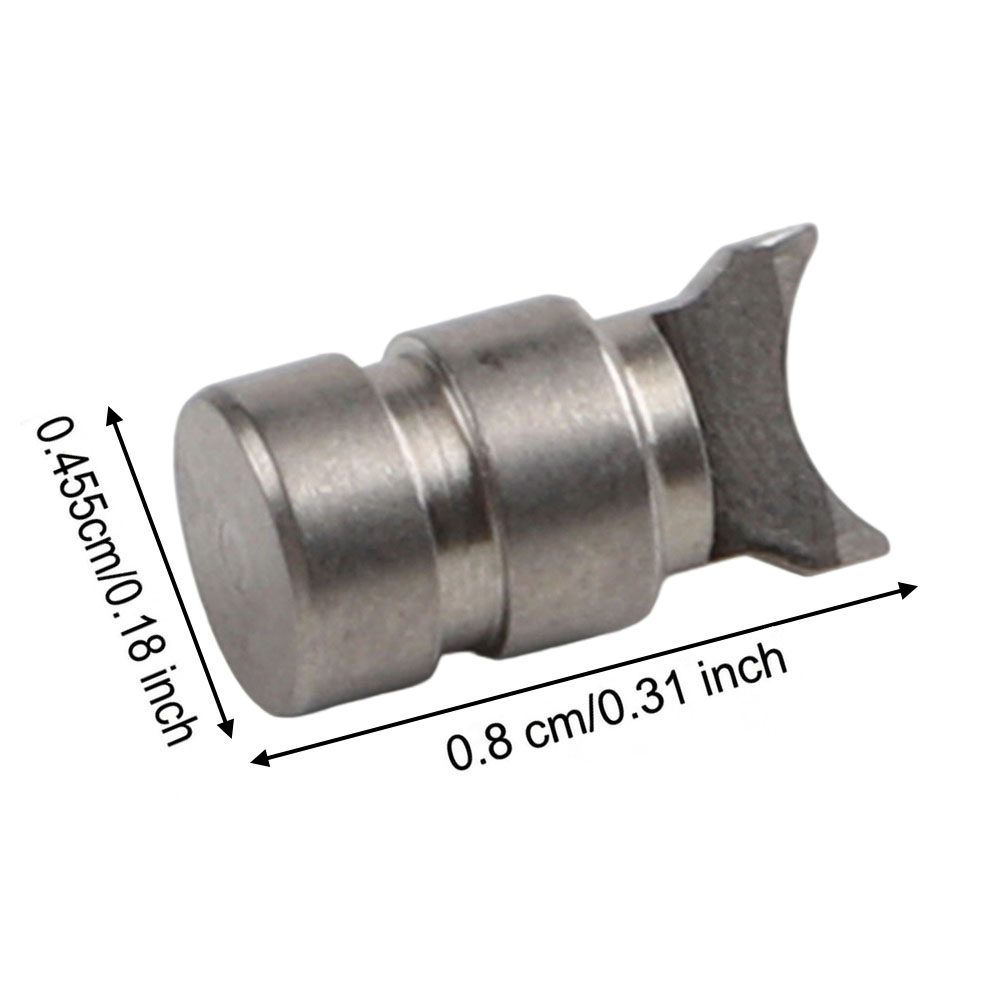 Metal Semilunar Pin Fishing Wh - Reel Handle ulasan dan harga